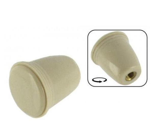 Choke, light switch or ashtray knob beige Beetle 10.1952 until 7.1966 Karmann Ghia until 9.1957 Bus until 7.1966 Type 3 8.1963 until 7.1965